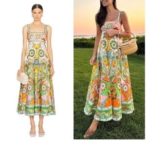 Alemais Pinball Maxi dress. Floral Multicolor Maxi Dress